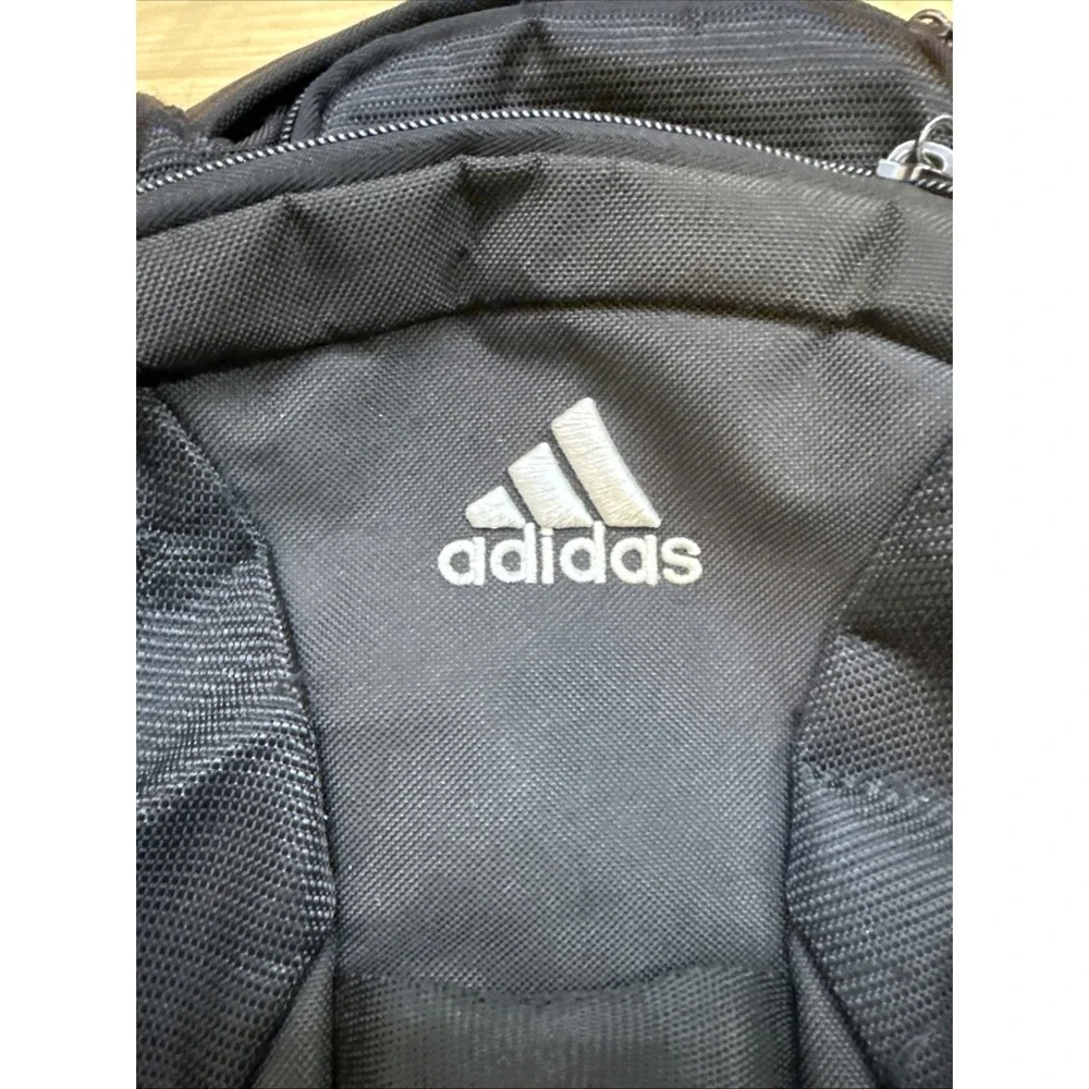 Adidas Load Spring Backpack Book Bag Black School Sports Work READ